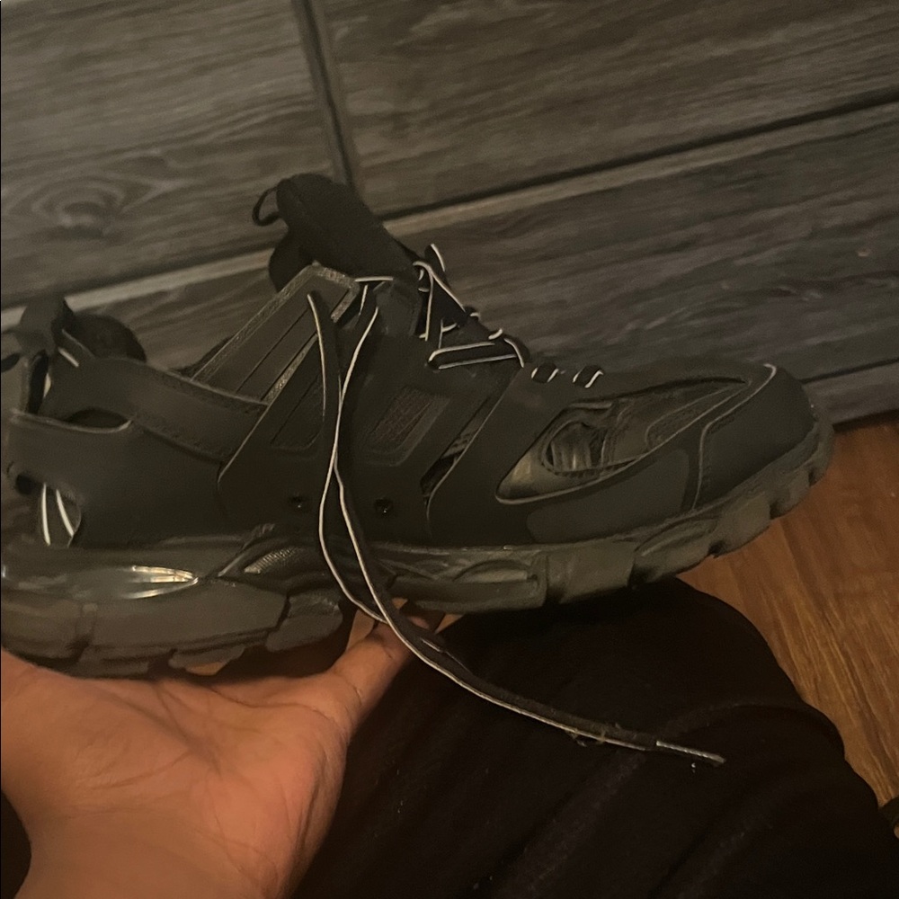 Balenciaga Black Men's Athletic Shoes